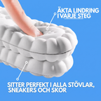 Skoinlägg med 4D stötdämpning