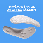 Skoinlägg med 4D stötdämpning