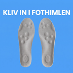 Skoinlägg med 4D stötdämpning